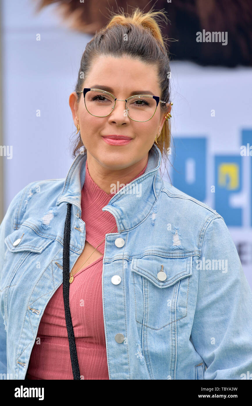 Los Angeles, USA. 02nd June, 2019. Alicia Machado at the premiere of the movie 'The Secret Life of Pets 2' at the Regency Village Theater. Los Angeles, 02.06.2019 | usage worldwide Credit: dpa/Alamy Live News Stock Photo