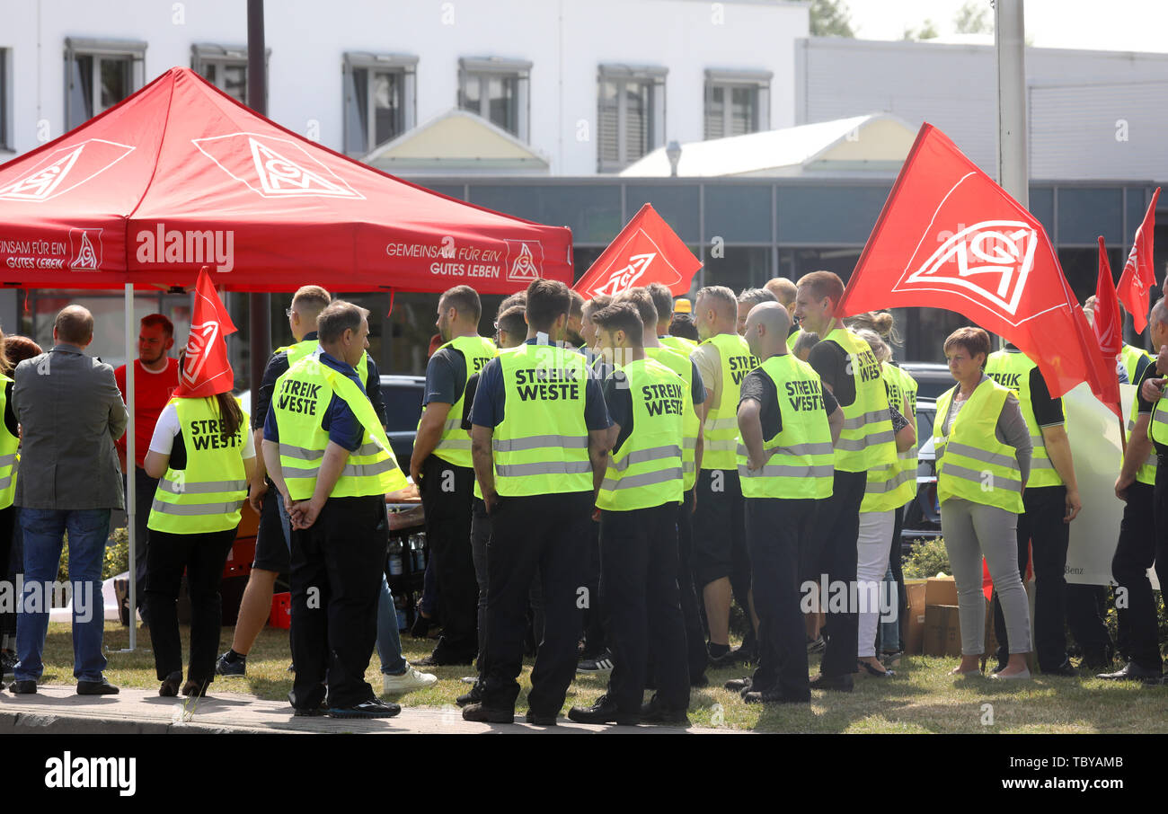 Rostock Germany 04th June 2019 At Mercedes Benz Stern Auto