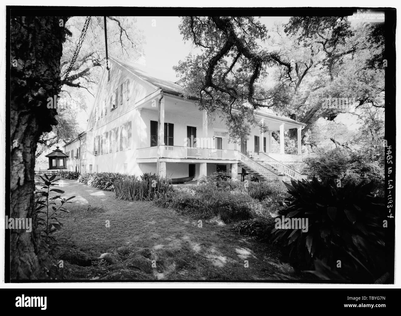 Cane river creole natchitoches parish Black and White Stock Photos