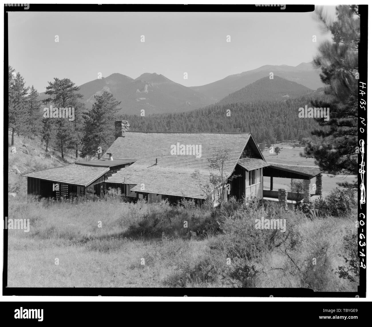 Main Cabin Viewing Southeast William Allen White Cabins Main