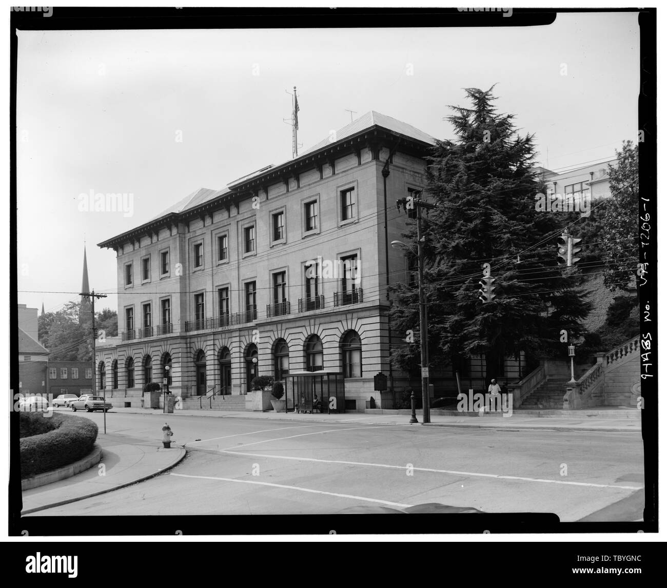 Main facade U. S. Post Office and Court House, 901 Church Street