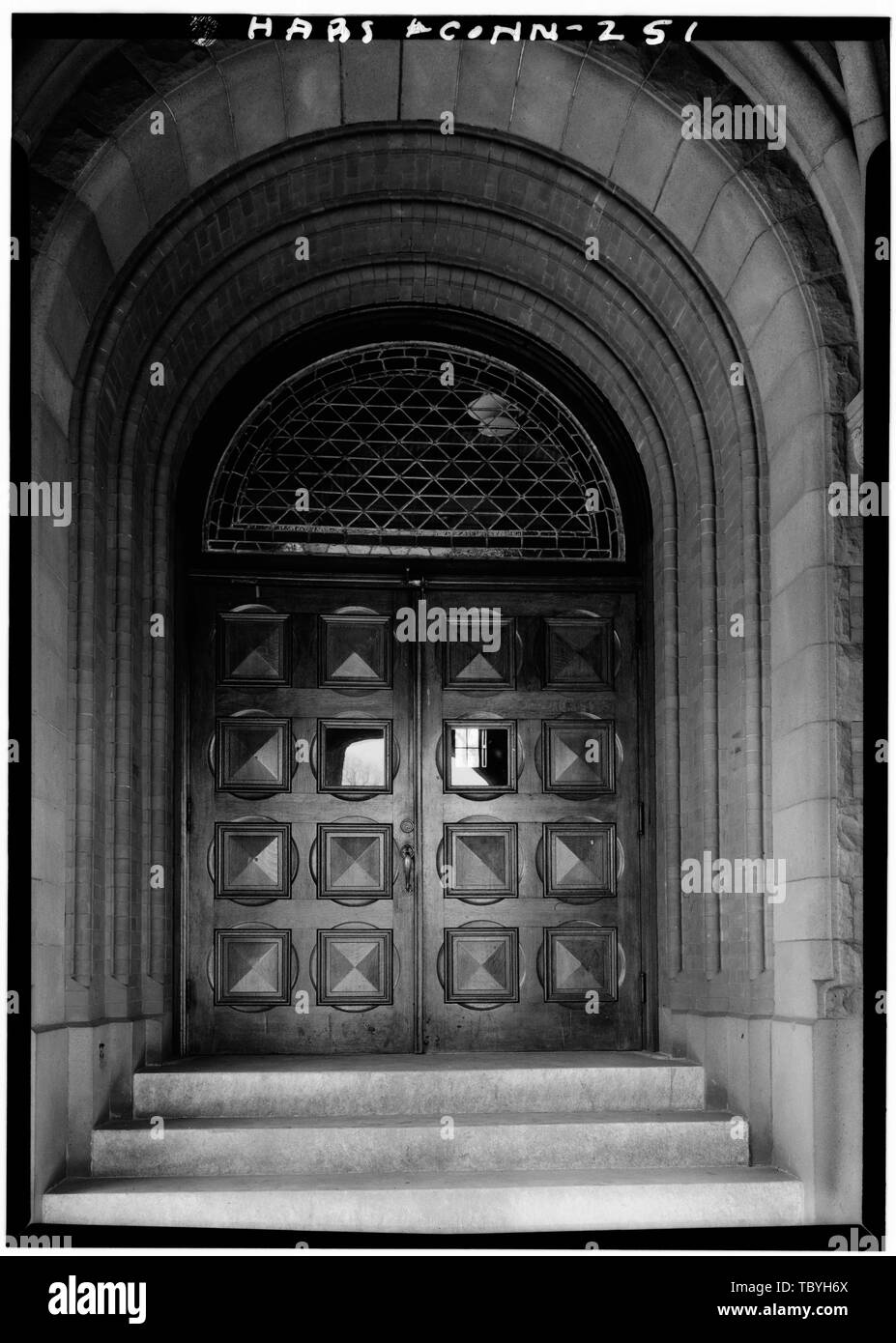 March 1961 Exterior Of Main Door In Southwest Entrance Porch