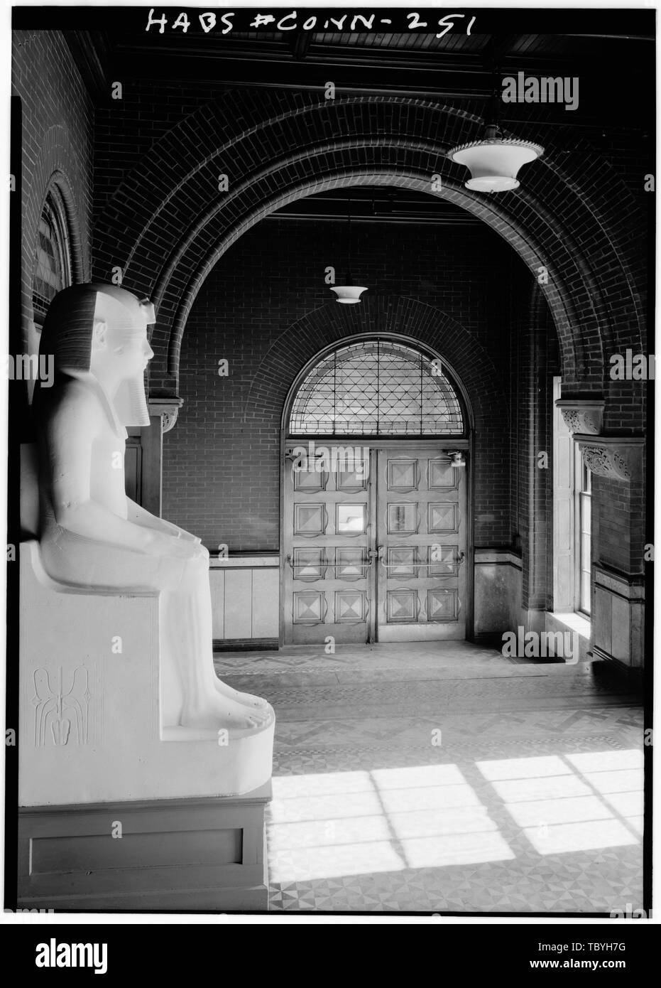 March 1961 Interior Of Main Door At The Southwest Corner Of
