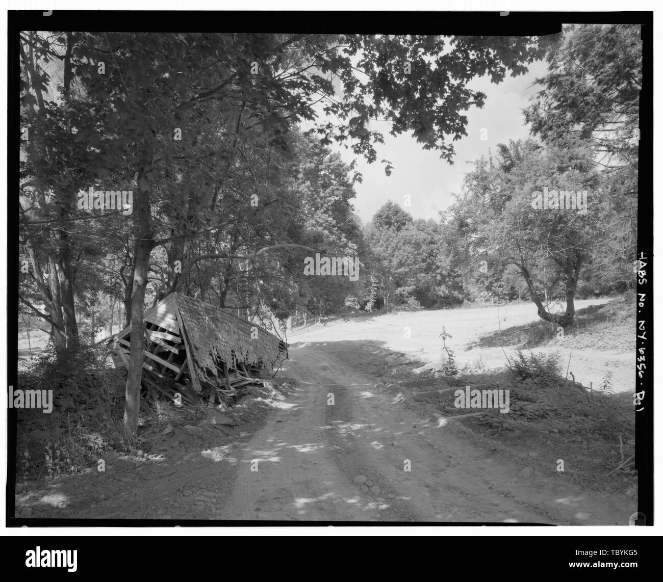 Migel Estate and Farm, Gardener's Shed, Along private drive, .4 mile north of intersection of Harriman Heights Road and Orange Turnpike, Monroe, Orange County, NY Stock Photo