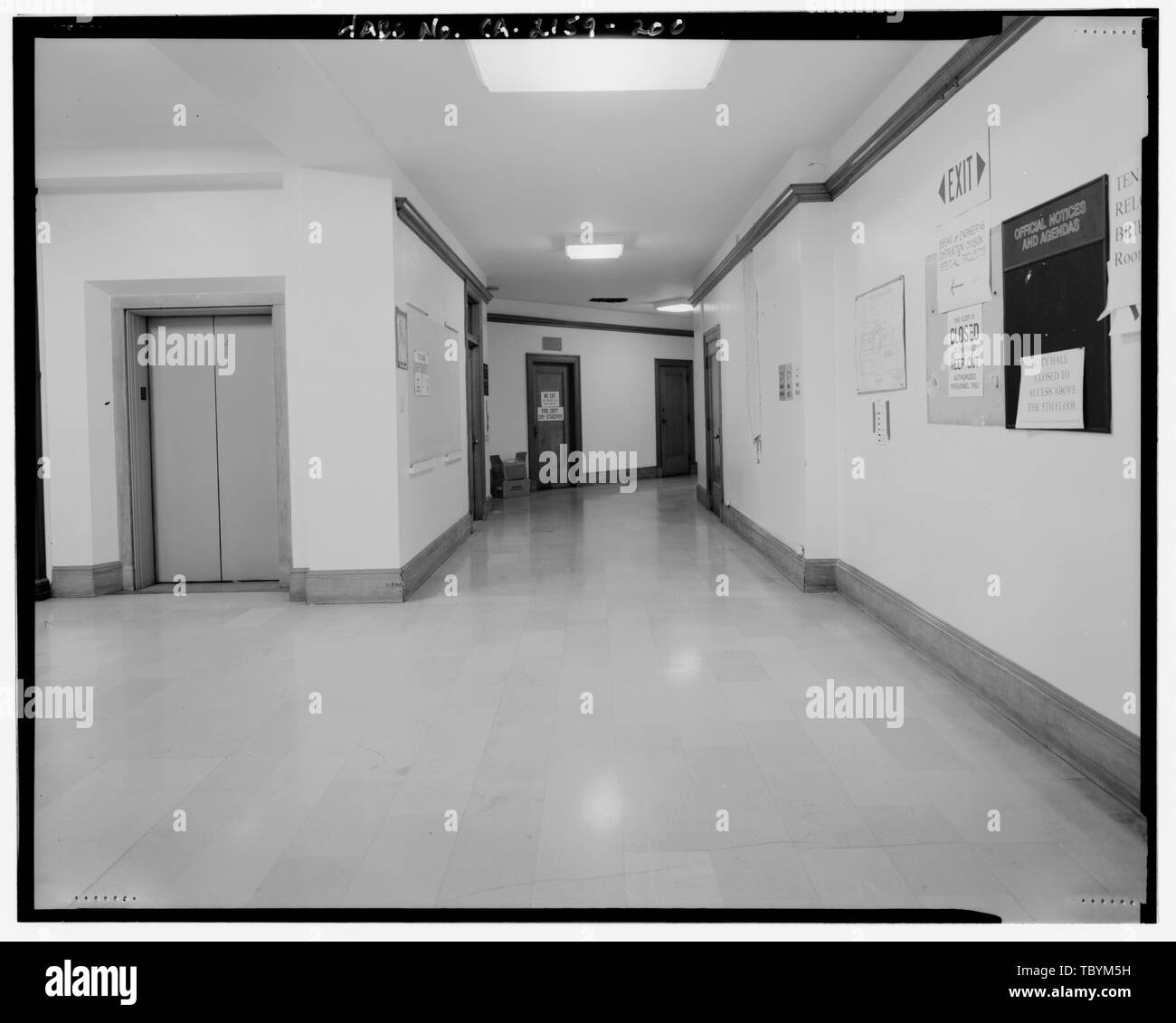 Lobby corridors Black and White Stock Photos & Images - Alamy