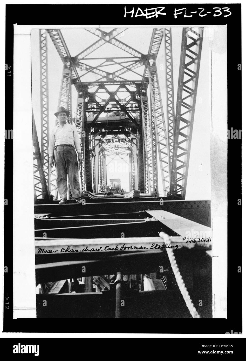 Moser Channel Draw wsteel framing (WRH215, W20). Seven Mile Bridge ...