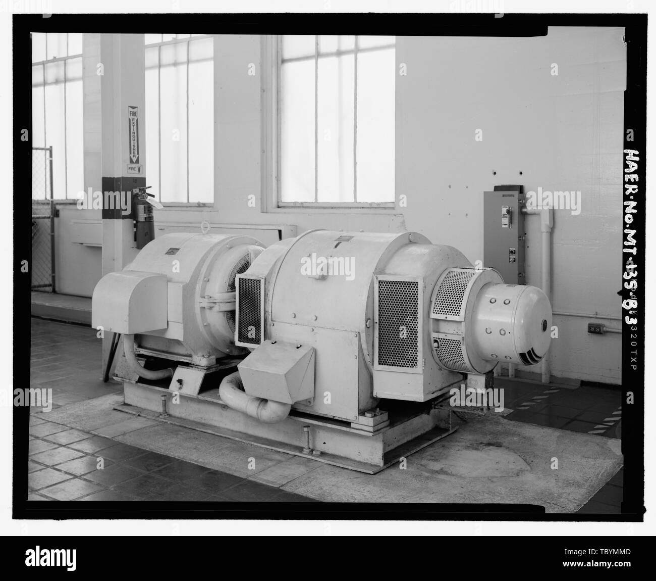 exciter unit 1, view to southeast Morony Hydroelectric Facility, Dam and