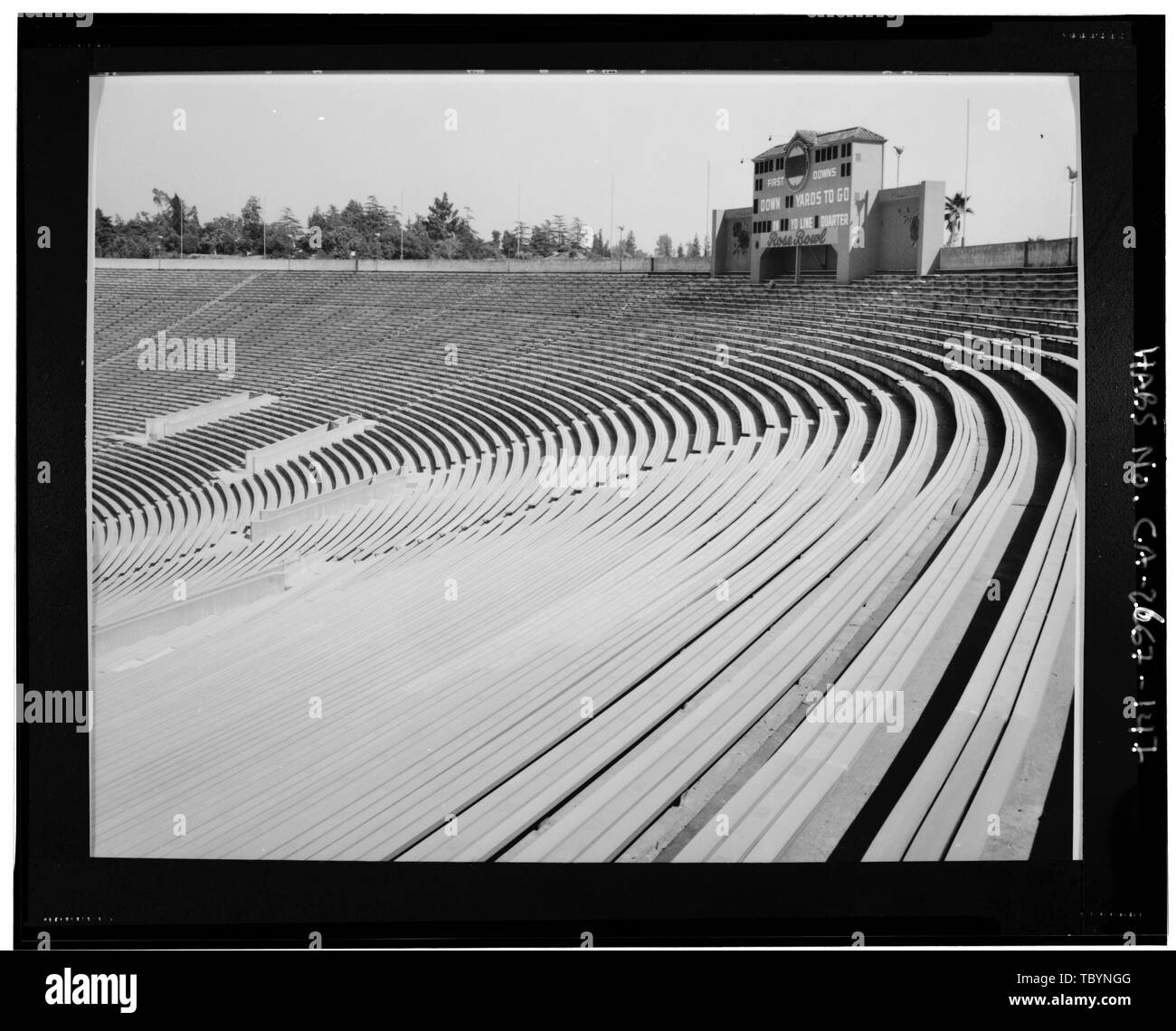 NEW SEATING, c. 1969 Rose Bowl Stadium, 1001 Rose Bowl Drive, Pasadena