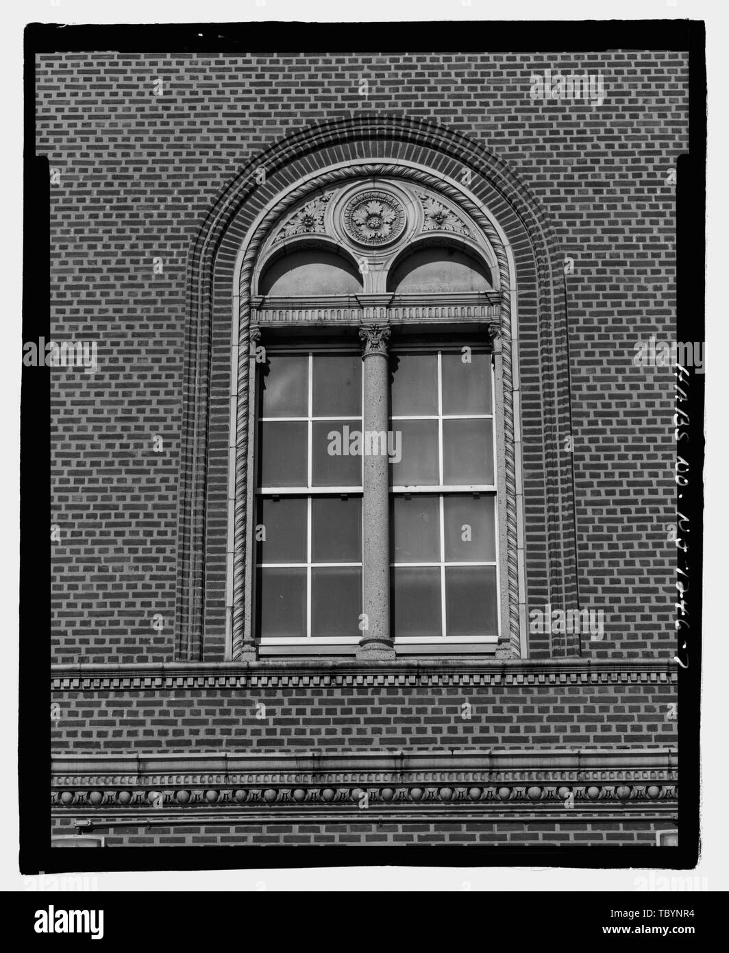 NORFOLK STREET FACADE, SECOND FLOOR WINDOW AT AUDITORIUM (SOUTHWEST