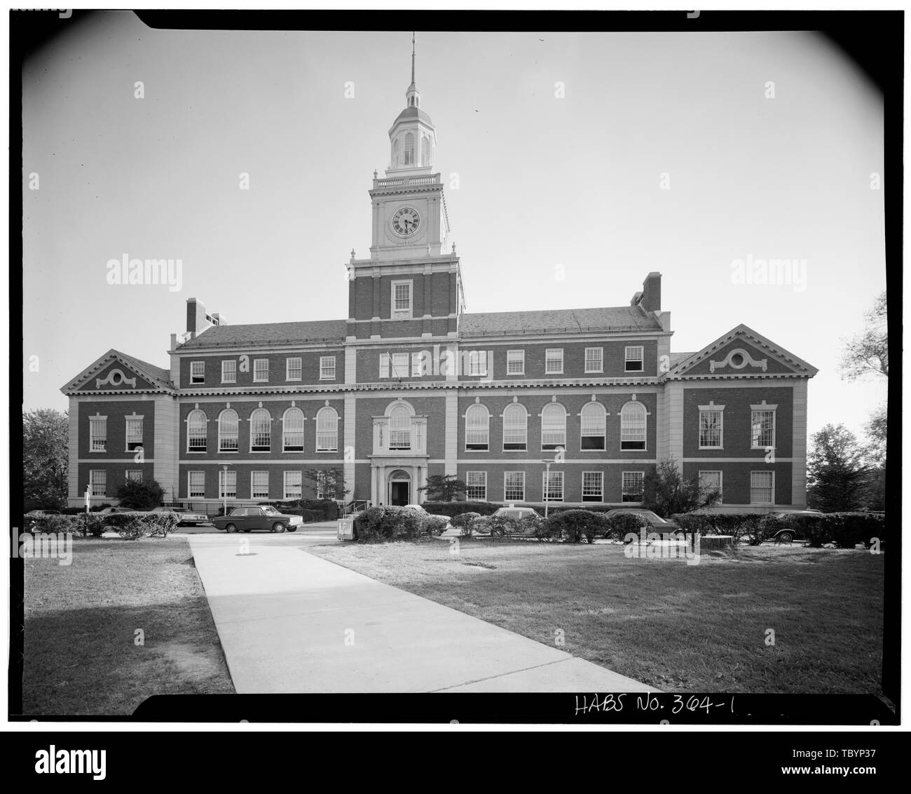 Founders library howard university Black and White Stock Photos