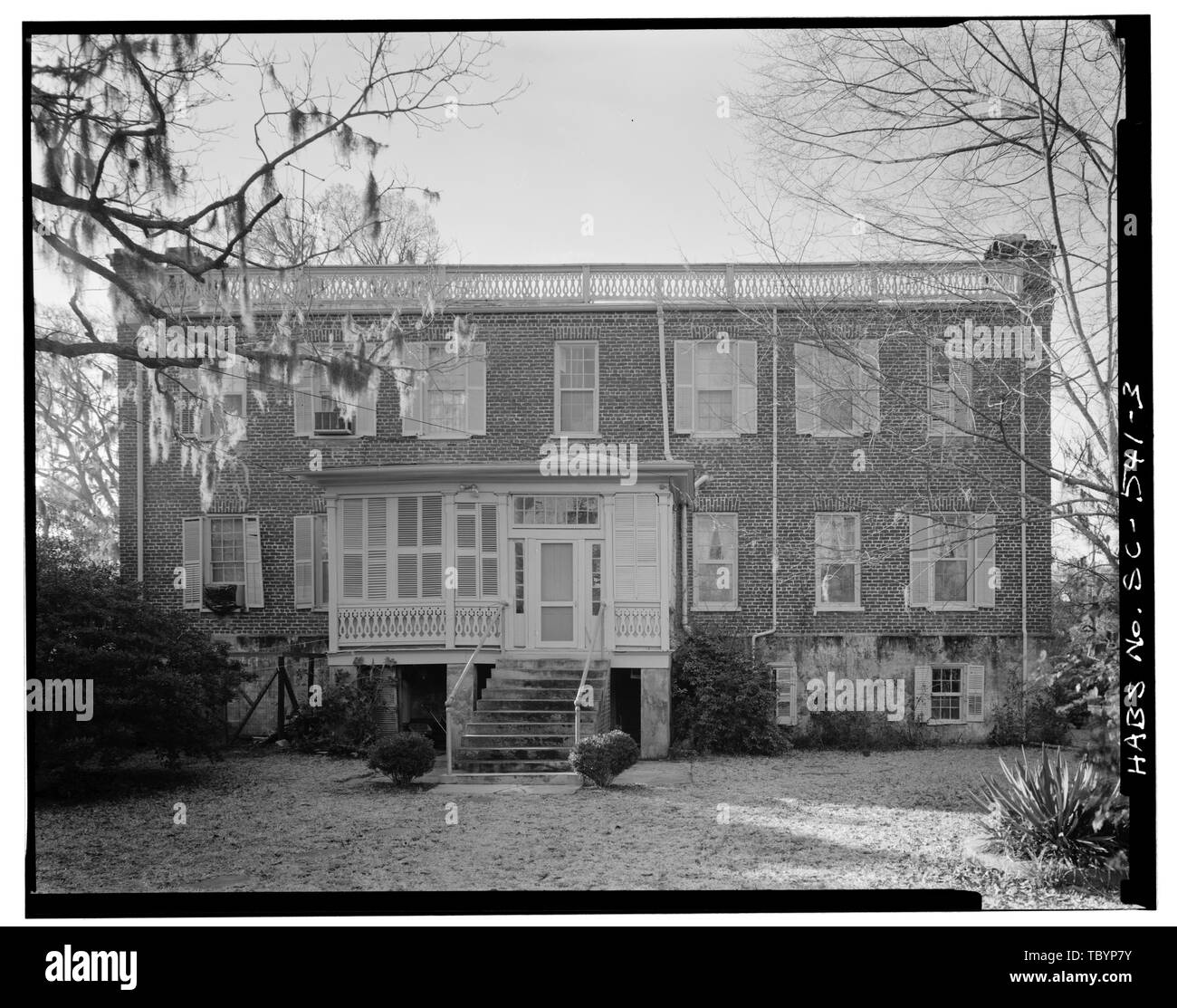 NORTH (REAR) ELEVATION Berners Barnwell Sams House, 201 Laurens Street