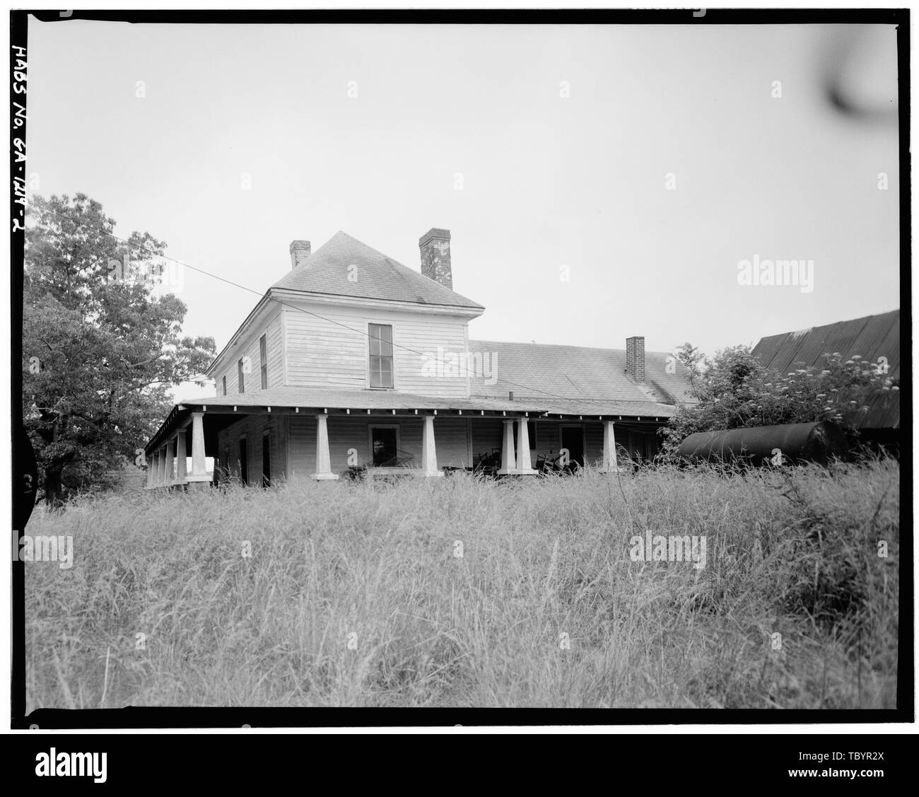 NORTH AND EAST SIDES (8' x 10' enlargement from 4' x 5' negative) Mauney Homestead, State Route