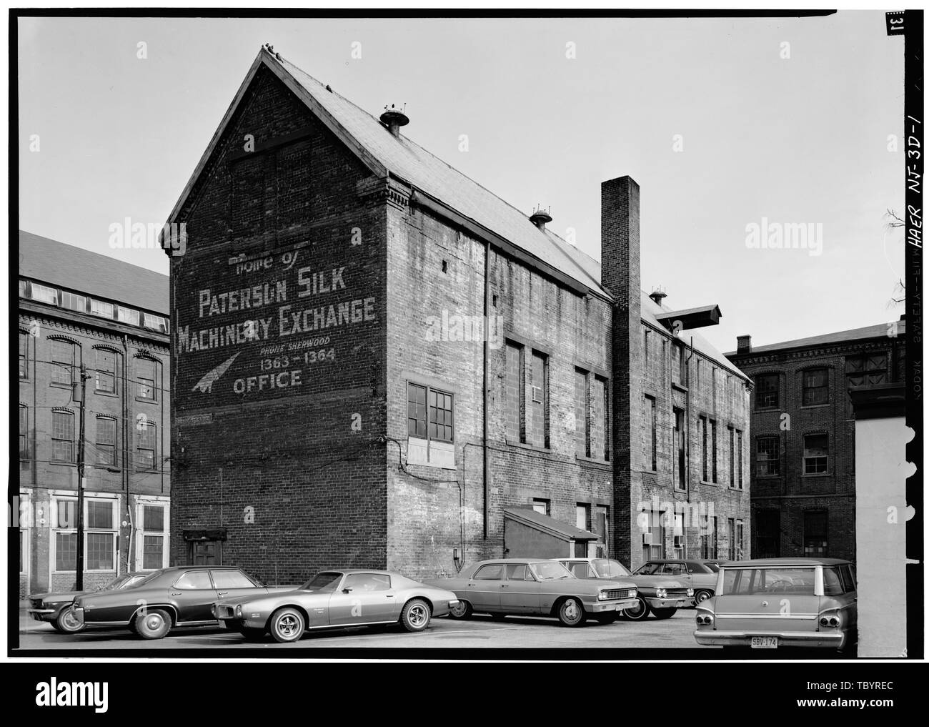 NORTH AND WEST ELEVATIONS Rogers and Machine Works, Administration Building, Spruce