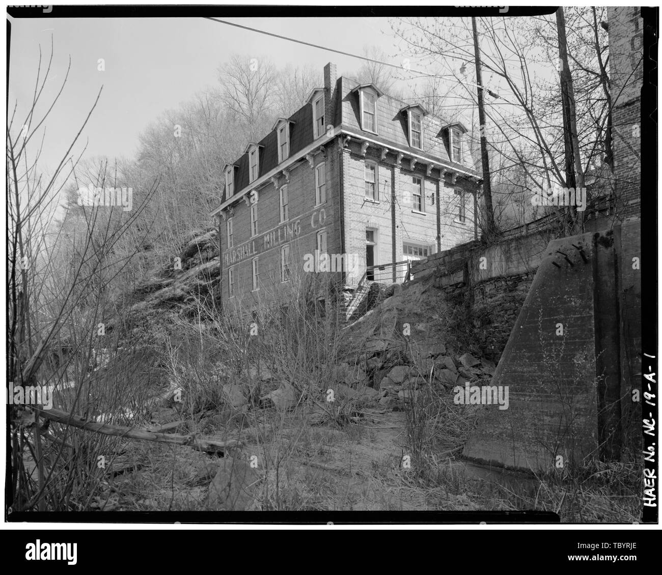 NORTH AND WEST SIDES Marshall Milling Company, Grist Mill, South side