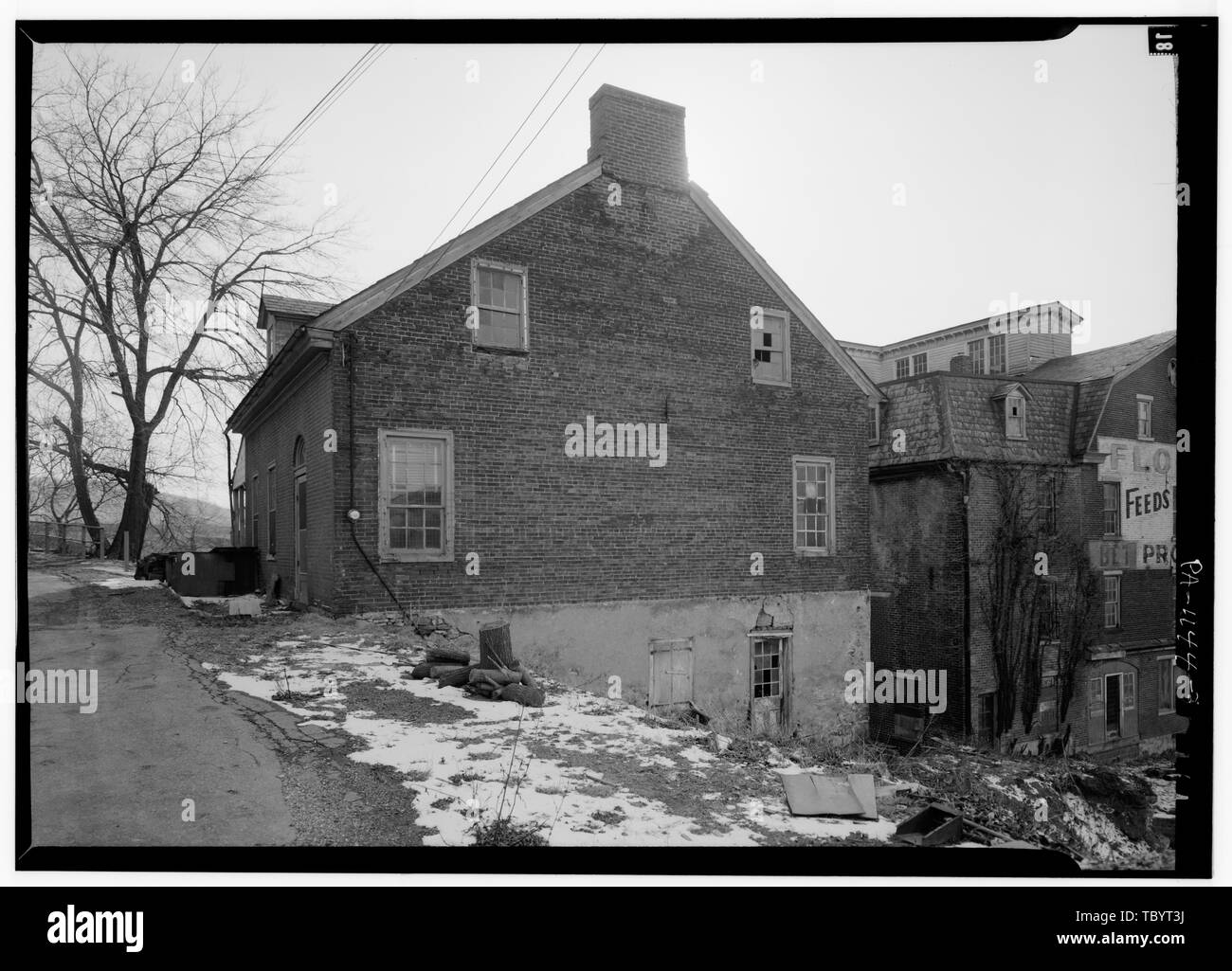 NORTH ELEVATION Grist Miller's House, 459 Old York Road, Bethlehem