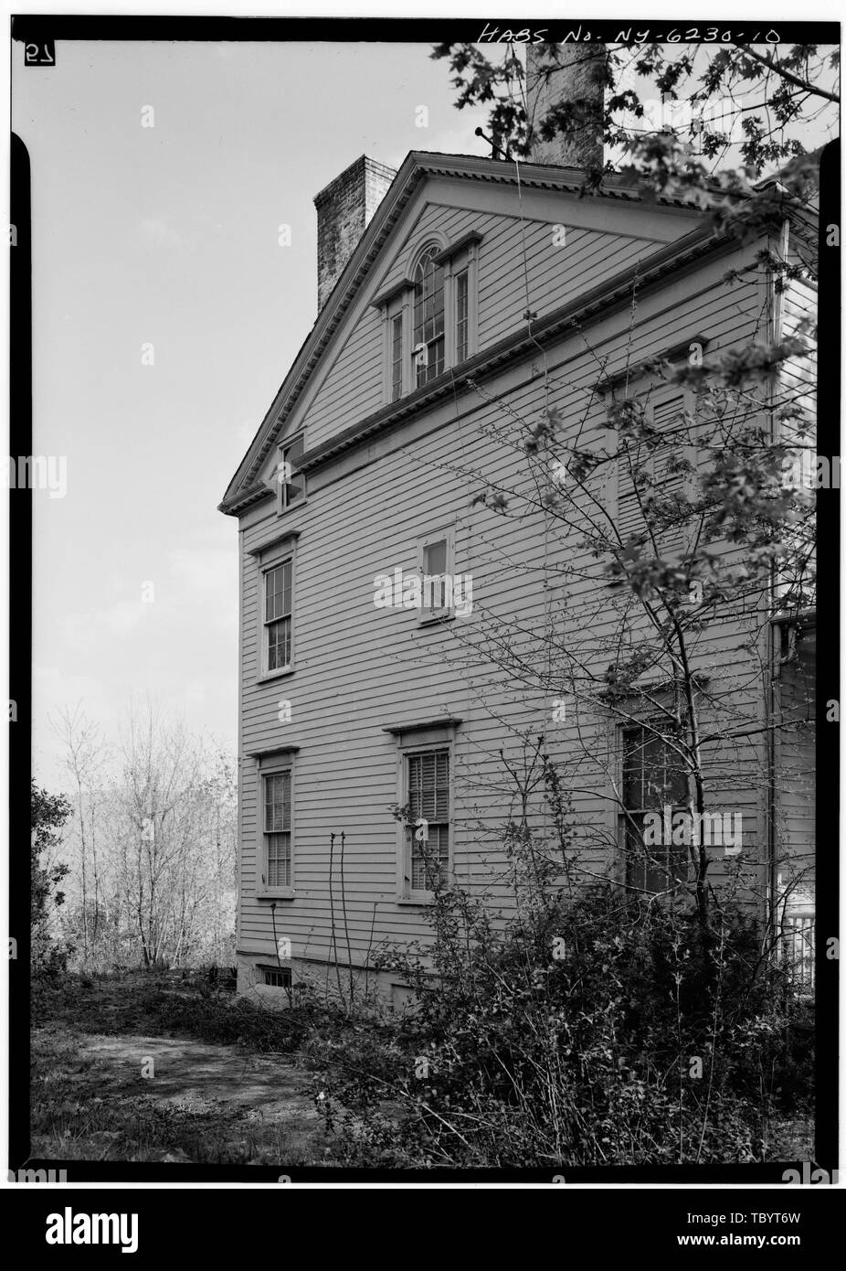 NORTH ELEVATION William Roe House, 160 Grand Street, Newburgh, Orange