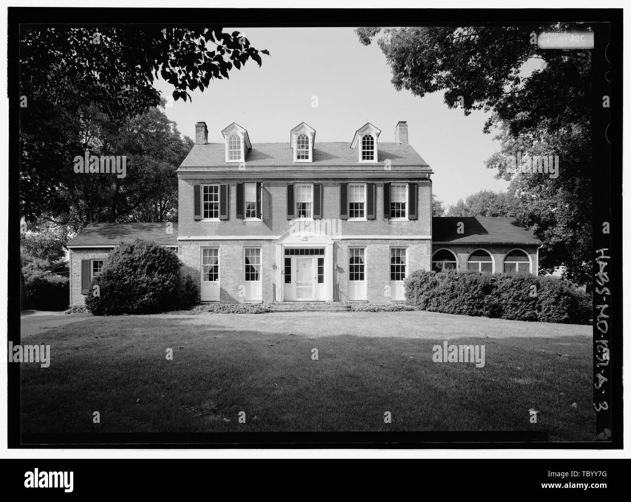 North elevation Thomas Farm, House, 4632 Araby Church Road, Frederick