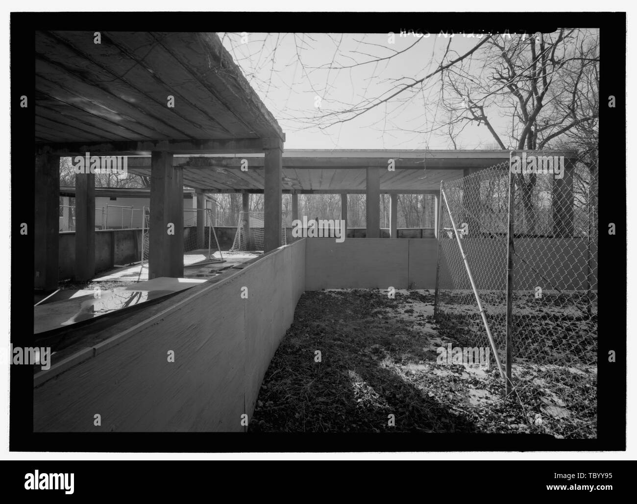North elevation of Pavilion B, looking south Trenton Jewish Community