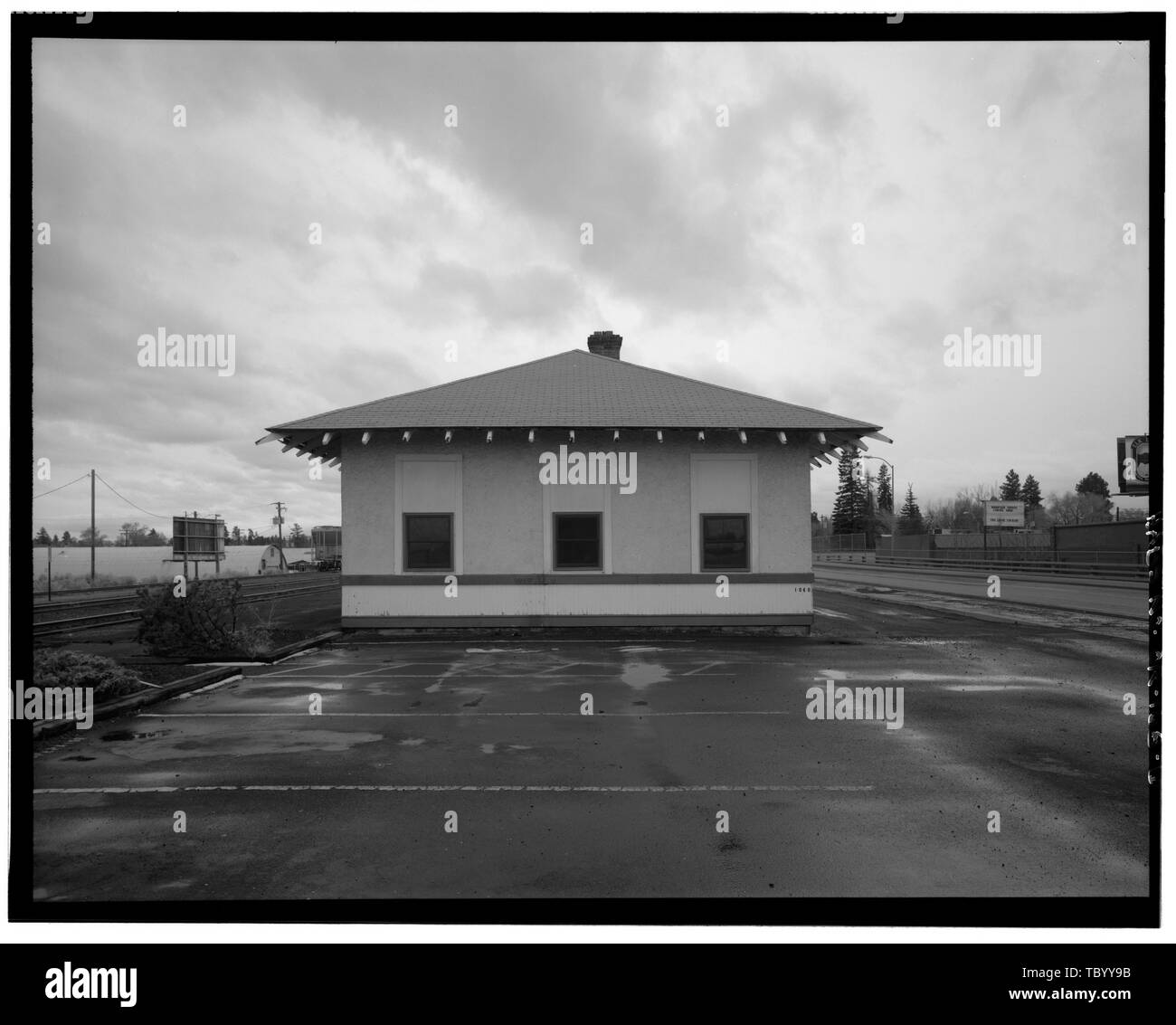 north elevation of express building view looking south american railway company