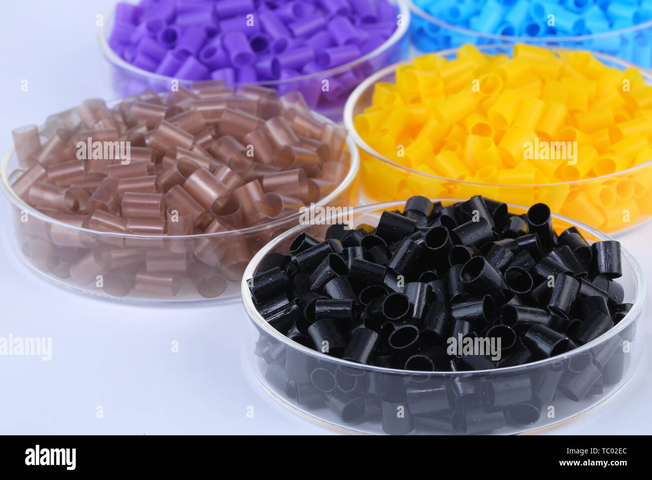 pvc polymeric materials Stock Photo - Alamy