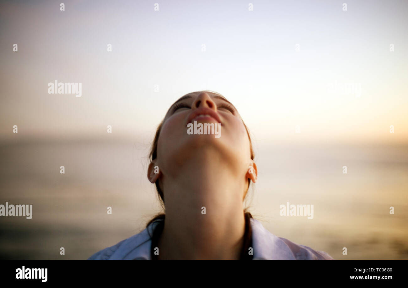 View looking up at sky hi-res stock photography and images - Alamy