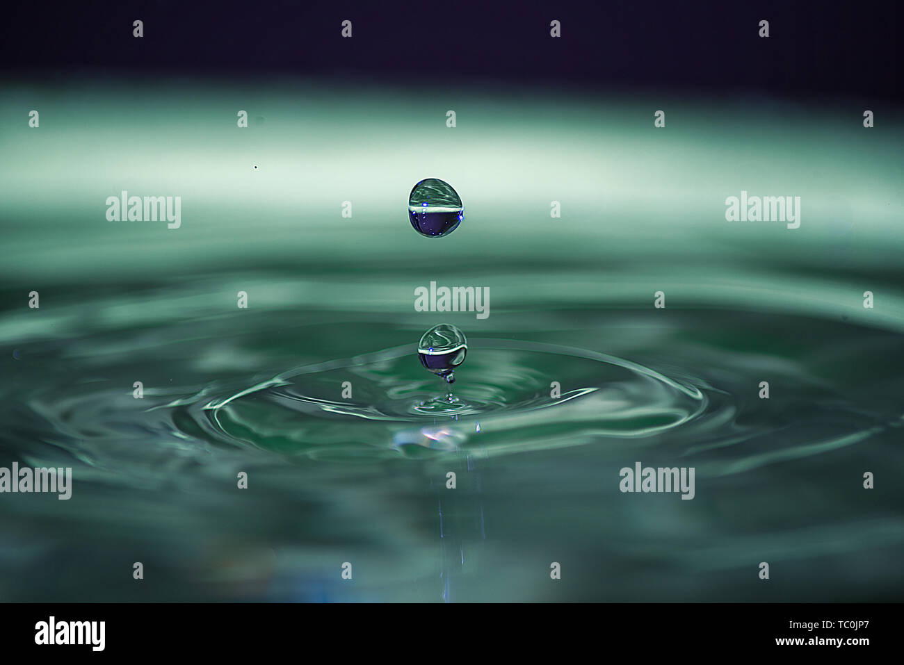 The beauty of water droplets. The beauty of life Stock Photo Alamy