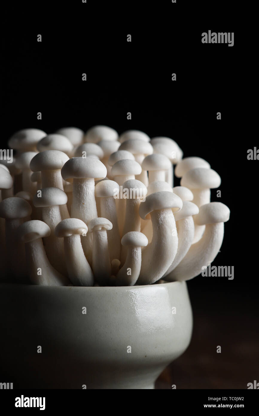 Mushrooms, white jade mushrooms Stock Photo Alamy