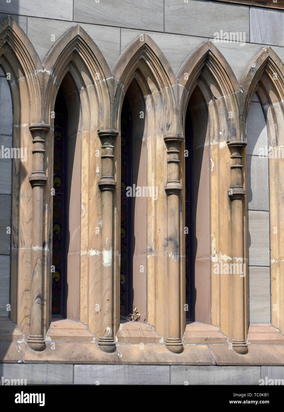 The stone pillars of European architecture Stock Photo Alamy