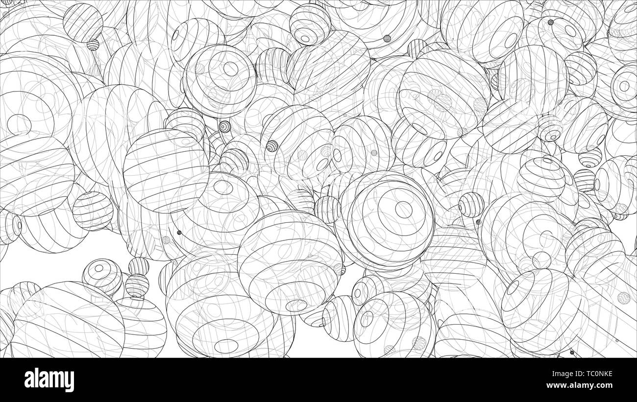 Vector abstract spheres background Stock Vector Image & Art - Alamy