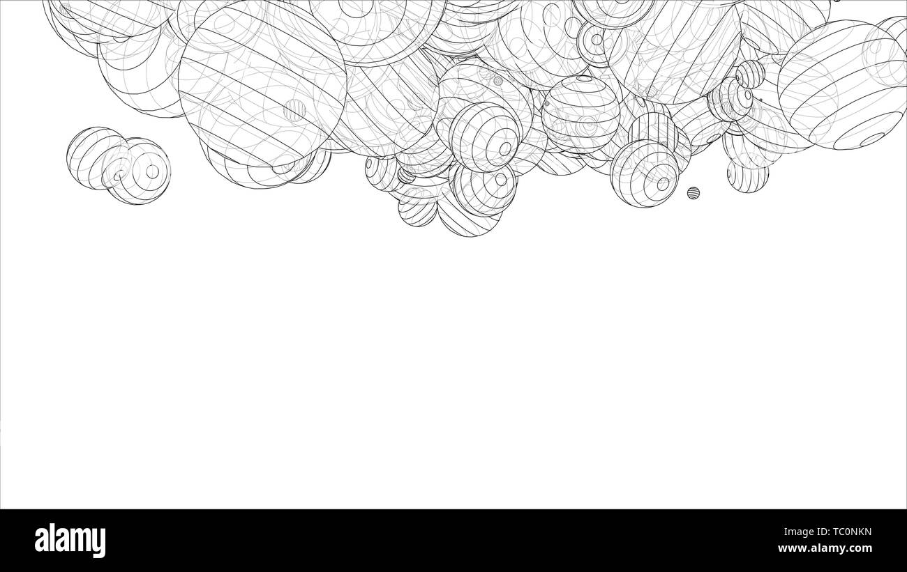 Vector abstract spheres background Stock Vector Image & Art - Alamy