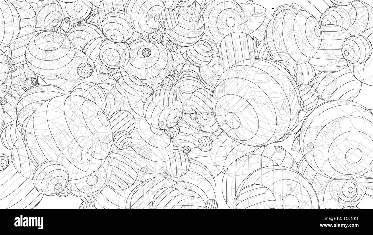 Vector abstract spheres background Stock Vector Image & Art - Alamy