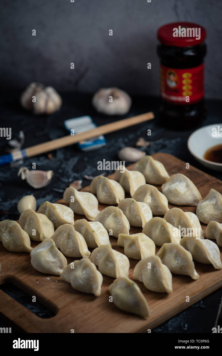 Chinese New Year Dumplings Stock Photo Alamy Chinese New Year Dumplings Stock Photo Alamy