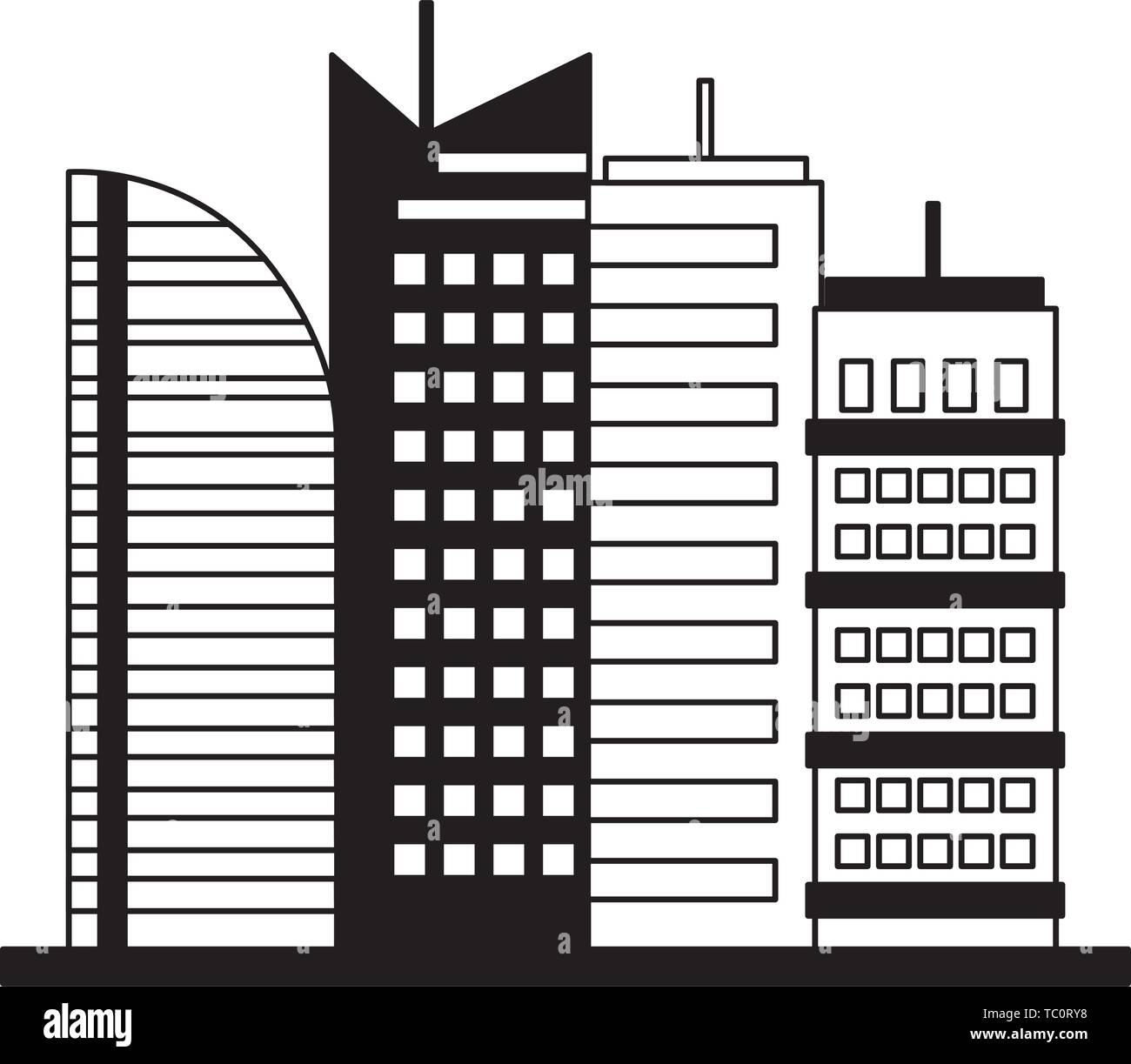 building urban city vector illustration Stock Vector Image & Art - Alamy
