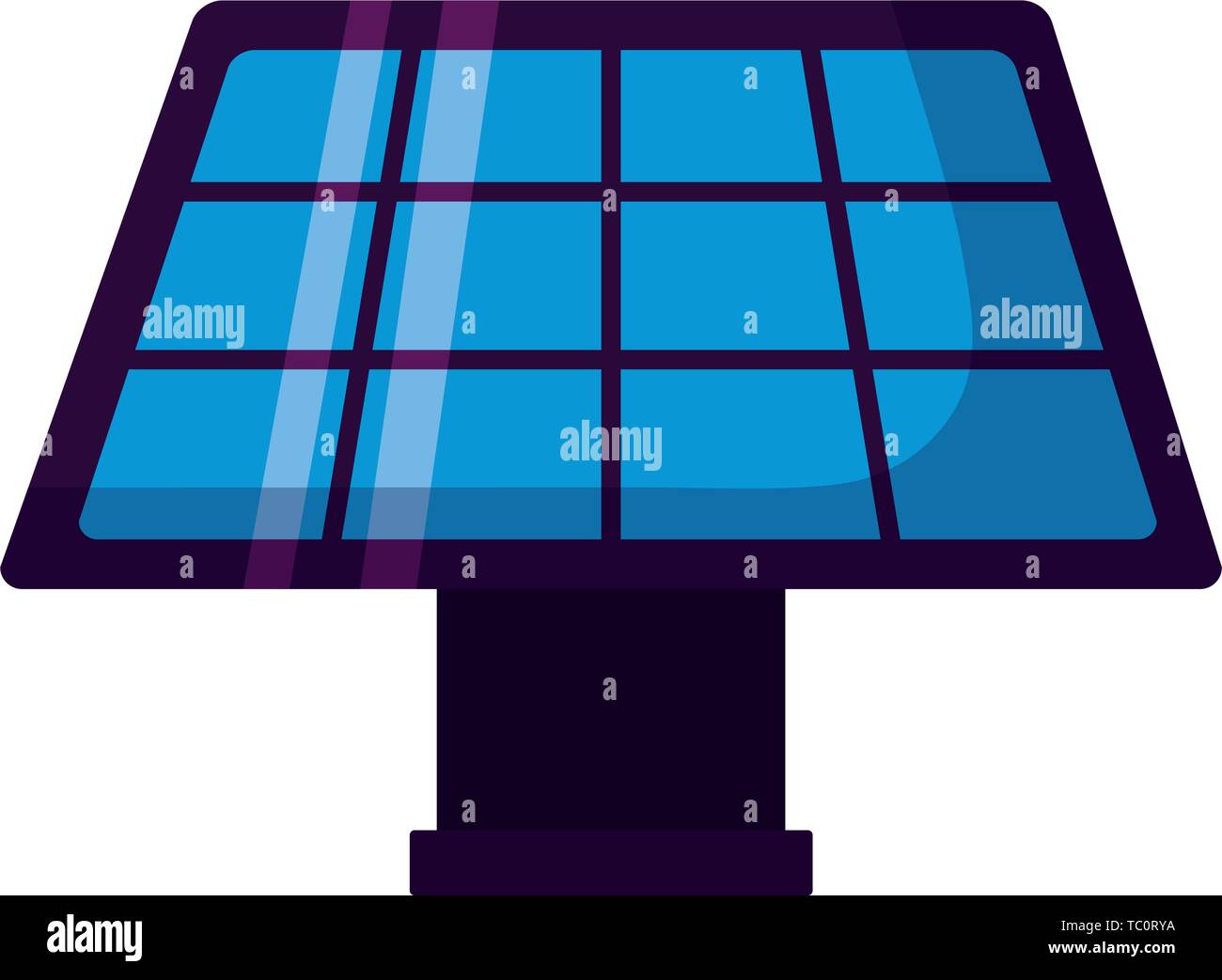 solar panel energy vector illustration Stock Vector Image & Art - Alamy
