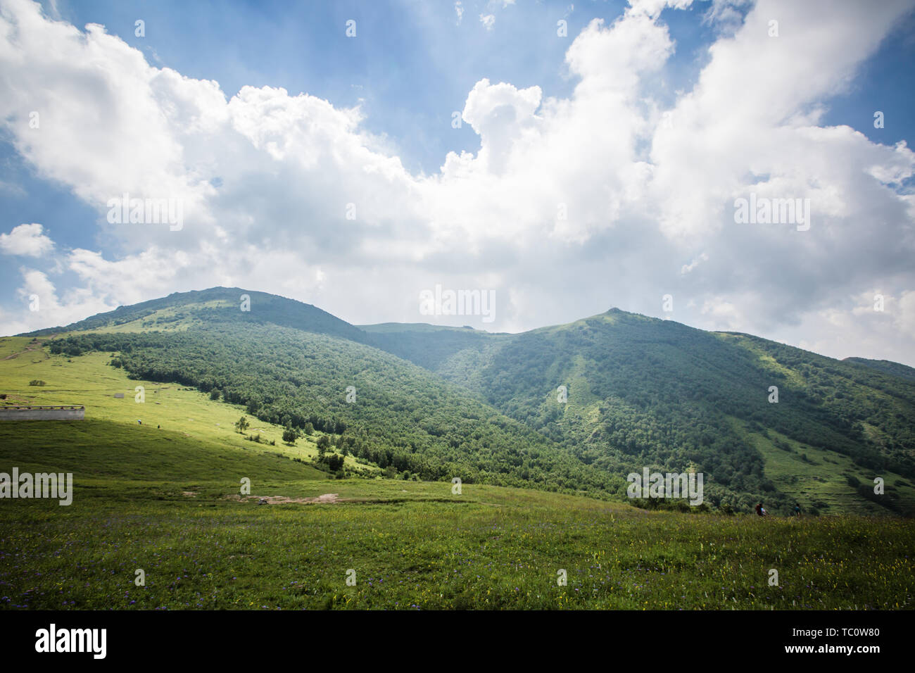 Lingshan in Beijing Stock Photo