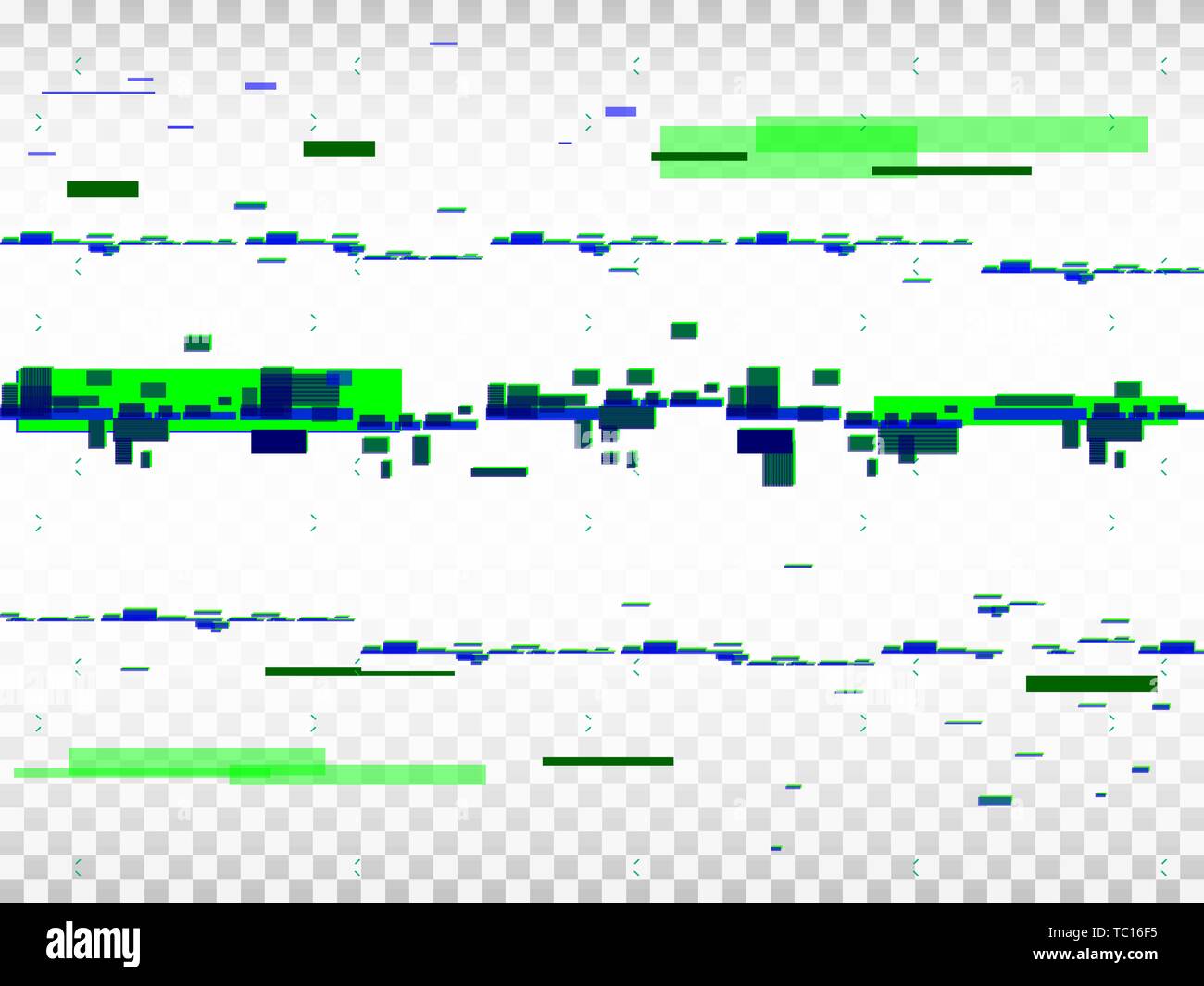 Glitch Vector Background Stock Illustration - Download Image Now