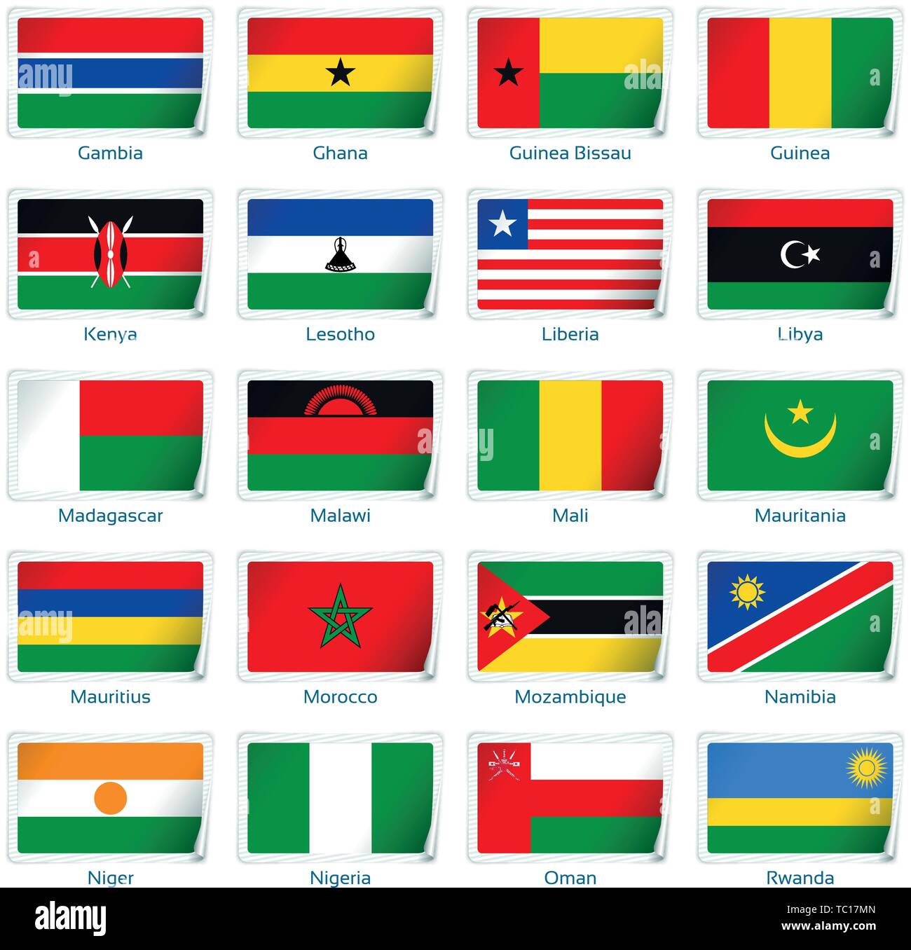 Flags With 3 Colors sharedoc