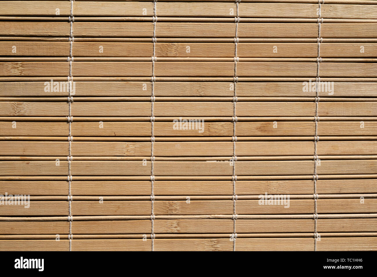 Bamboo style wood blinds texture Stock Photo - Alamy, image size:1300x956