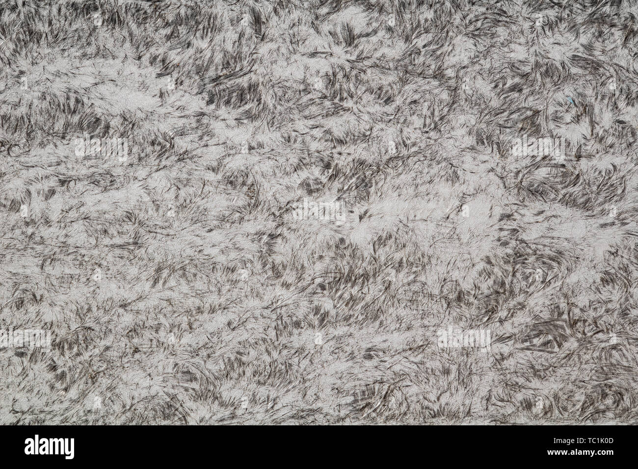 Aged white plastic fiber surface texture Stock Photo