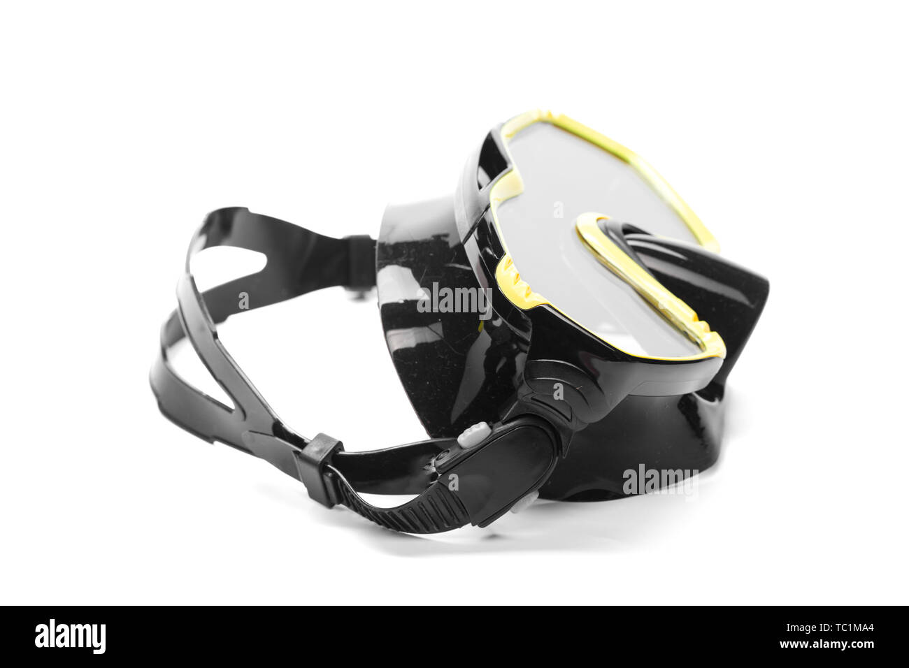 diving mask isolated on white background Stock Photo - Alamy