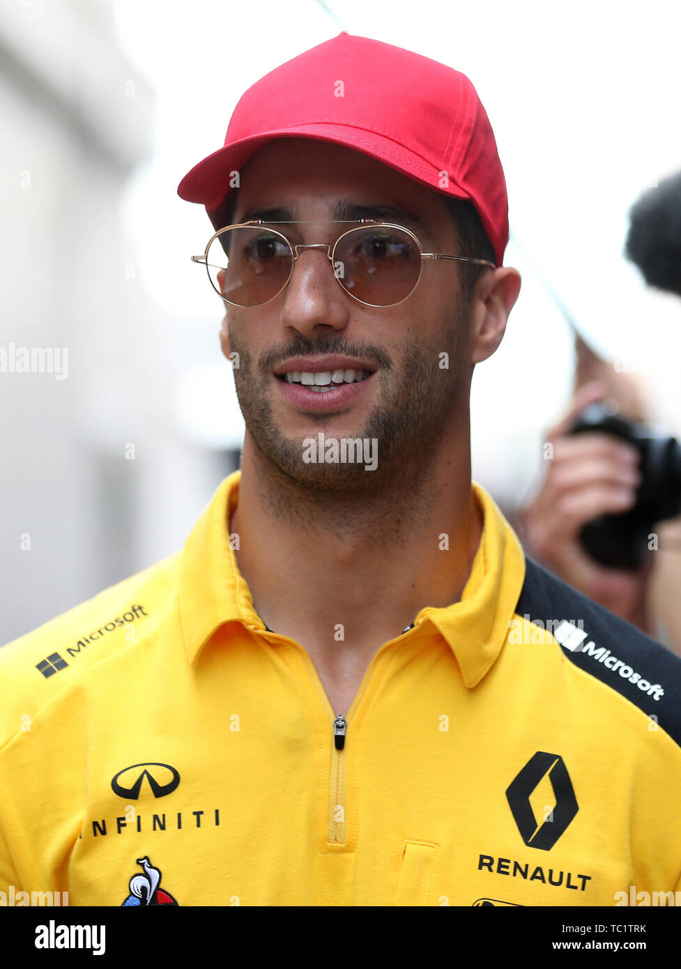 Daniel Ric Monaco Renault's Daniel Ricciardo during the 2019 Monaco Grand Prix at the ...
