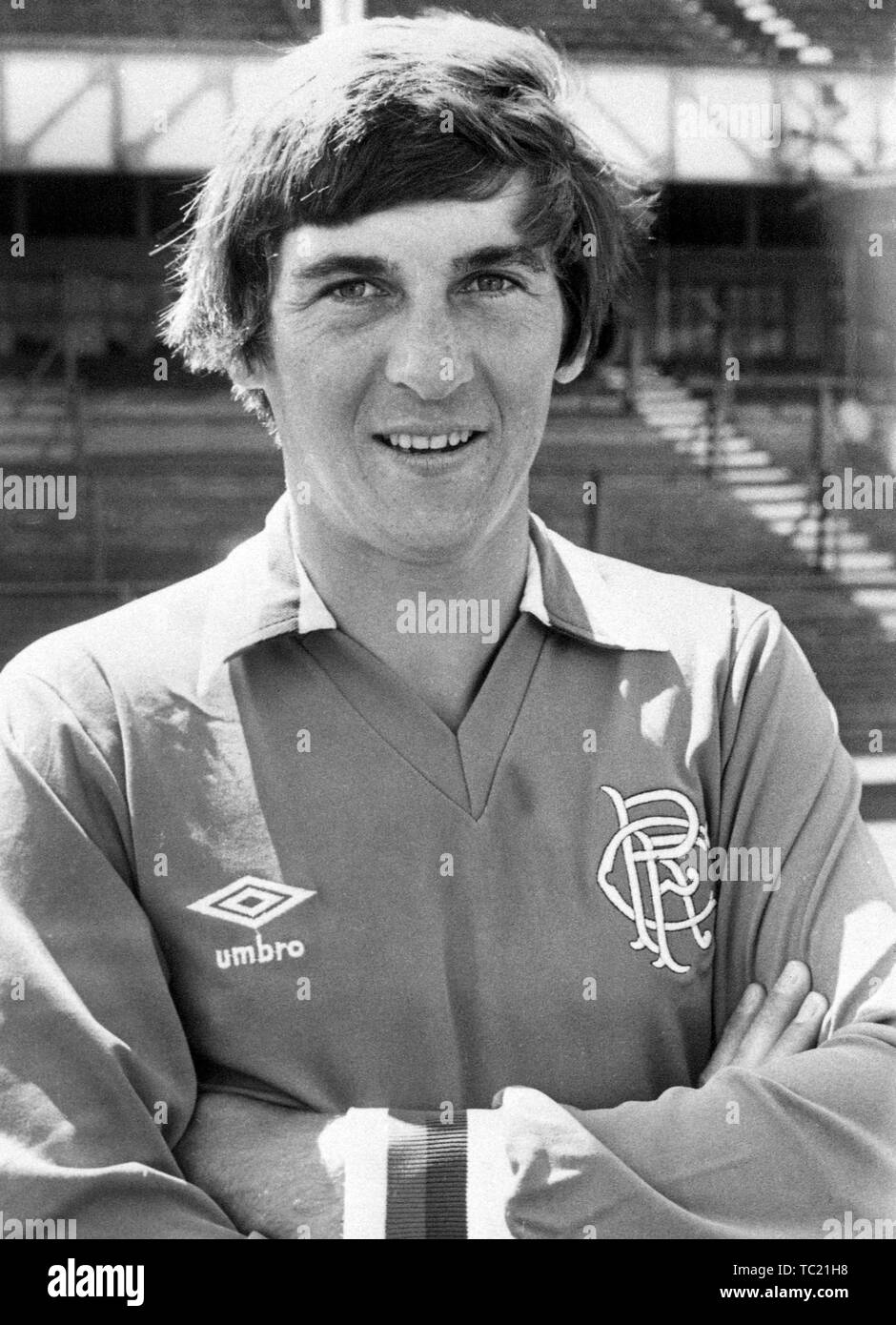 Tom Forsyth, Glasgow Rangers. Stock Photo