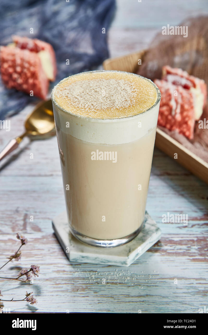 milk tea Stock Photo Alamy