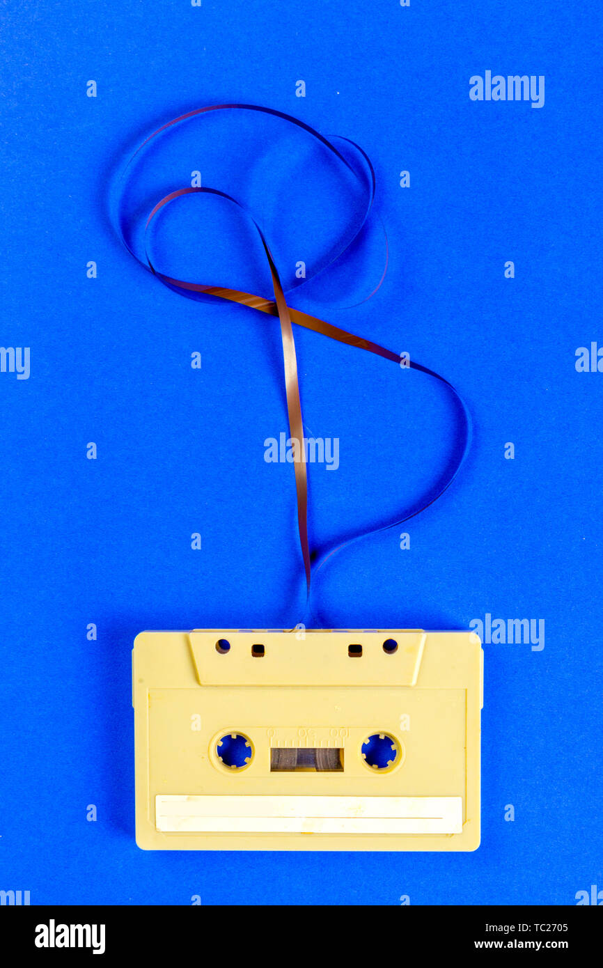 Old Audio Cassette Tape Stock Photo Alamy