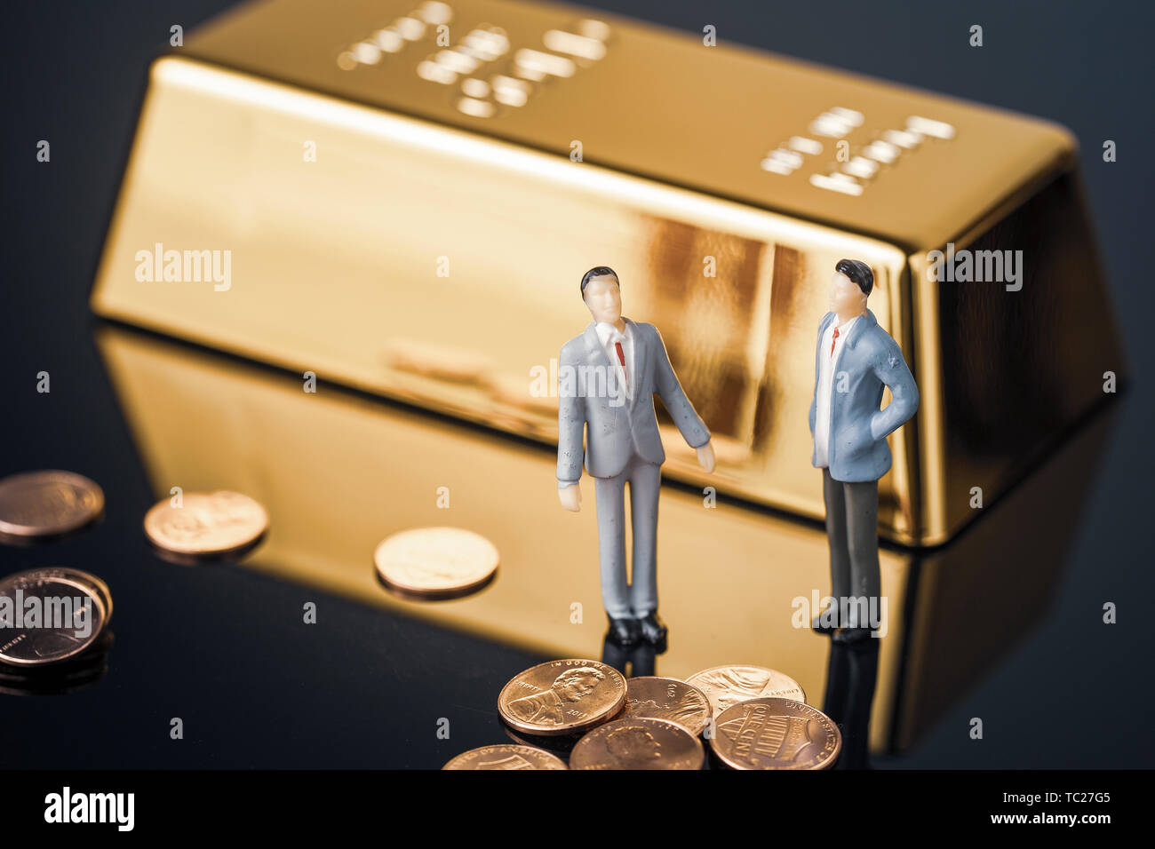 Stock speculation, investment and financial management Stock Photo Alamy