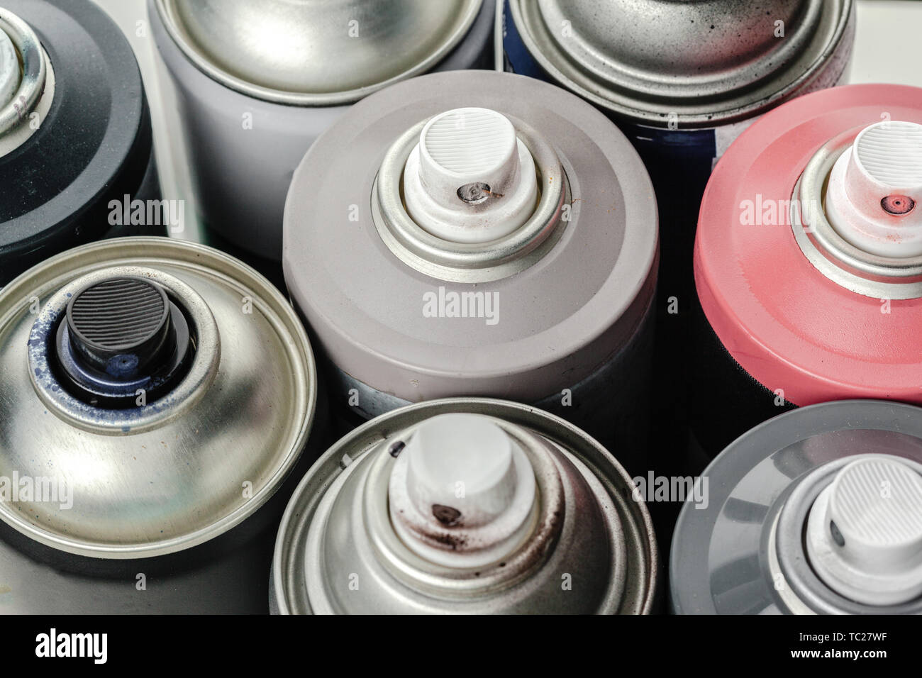 Spray paint dispenser Stock Photo Alamy