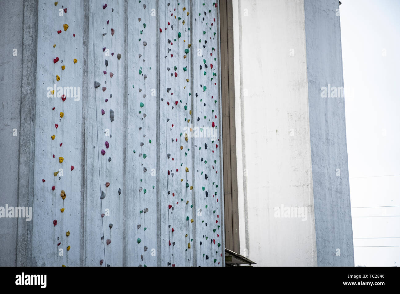 ROKT climbing gym old Grain Silo's at formerly Sugden's Flour mill in