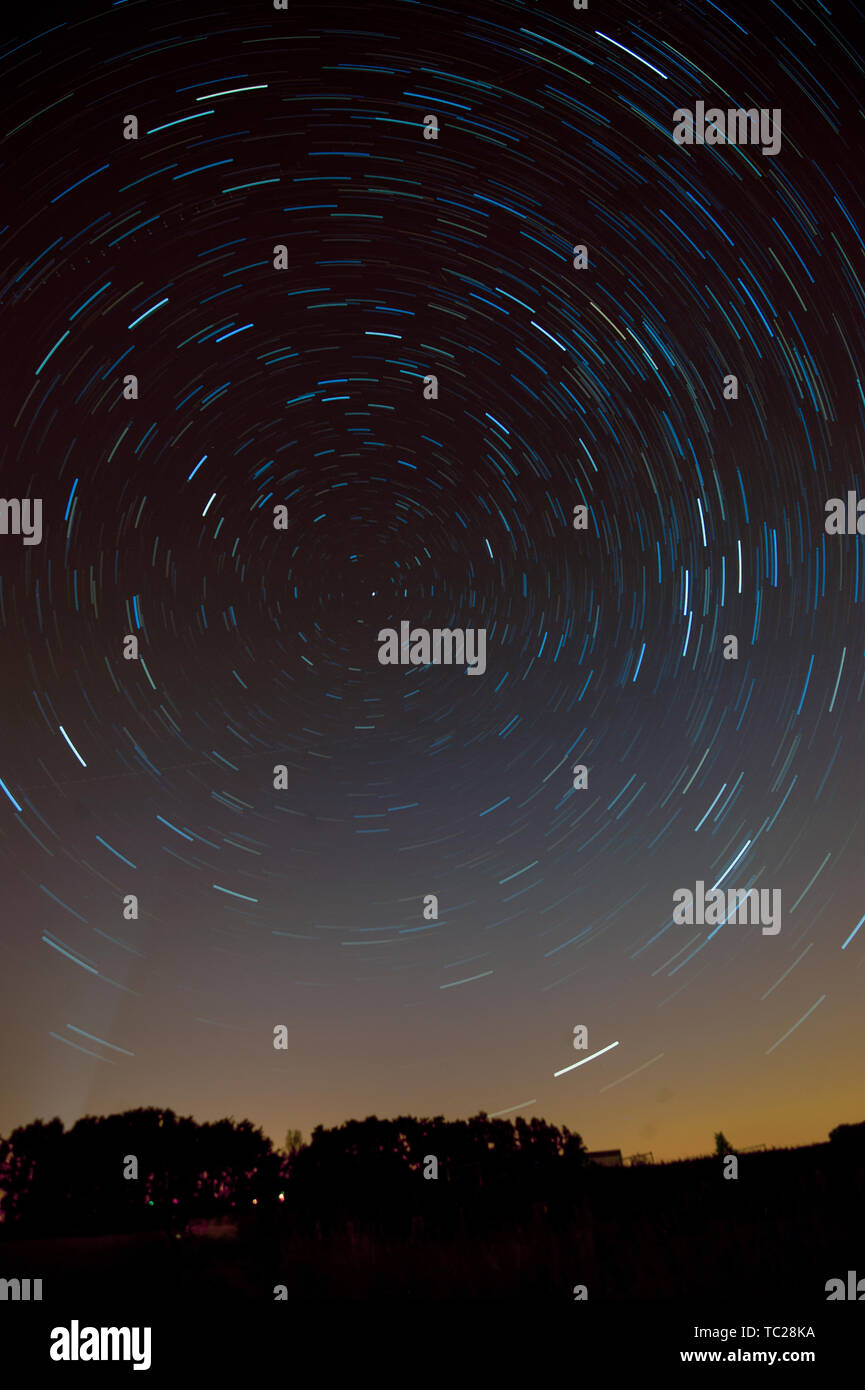 Mesa star trails hi-res stock photography and images - Alamy