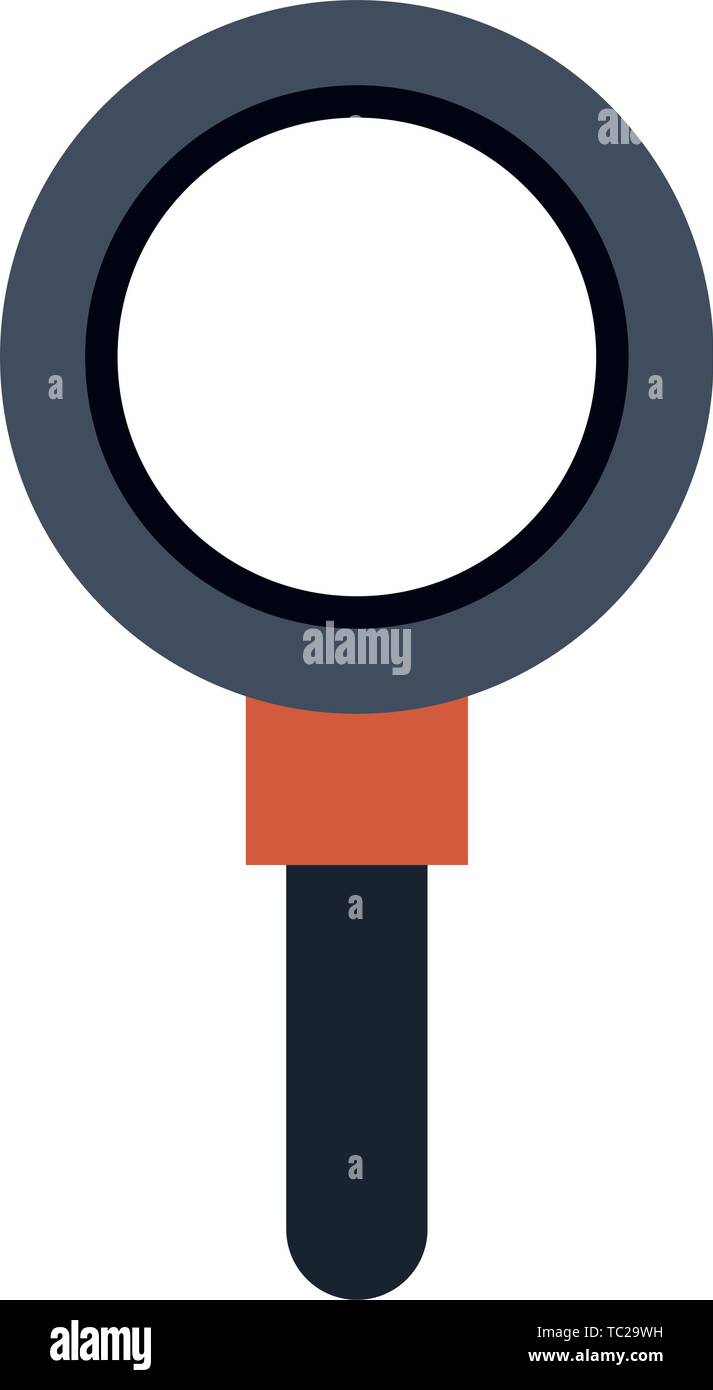 magnifying glass icon cartoon isolated Stock Vector Image & Art Alamy