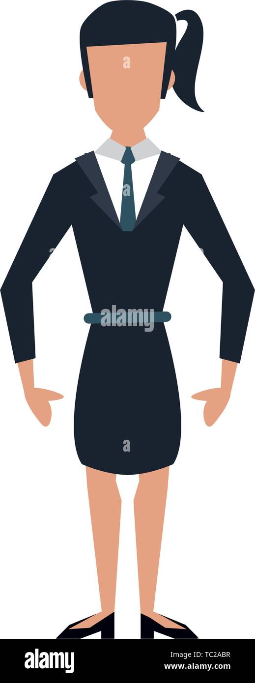 business woman avatar cartoon character Stock Vector Image & Art - Alamy